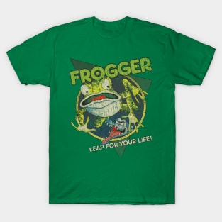 Frogger Leap For Your Life 1981 T-Shirt